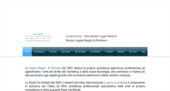 Desktop Screenshot of maglio.eu